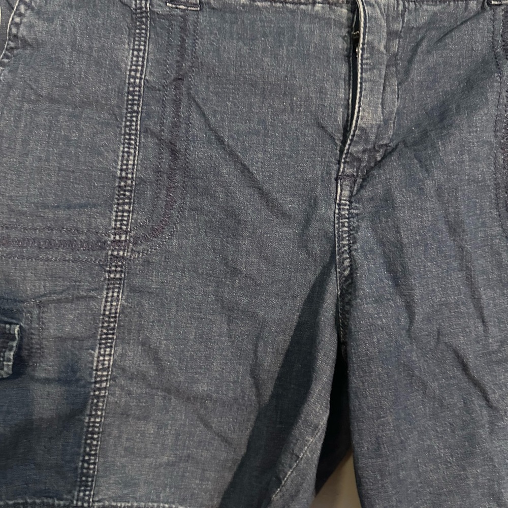 Style & Co women’s denim shorts, elastic waists, two front pockets, 10 - Picture 2 of 6